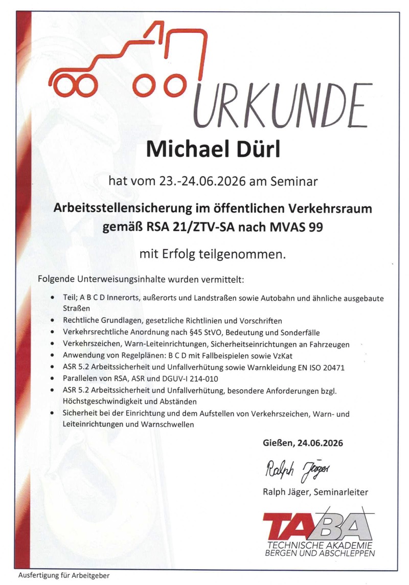 RSA 21 - Michael Dürl