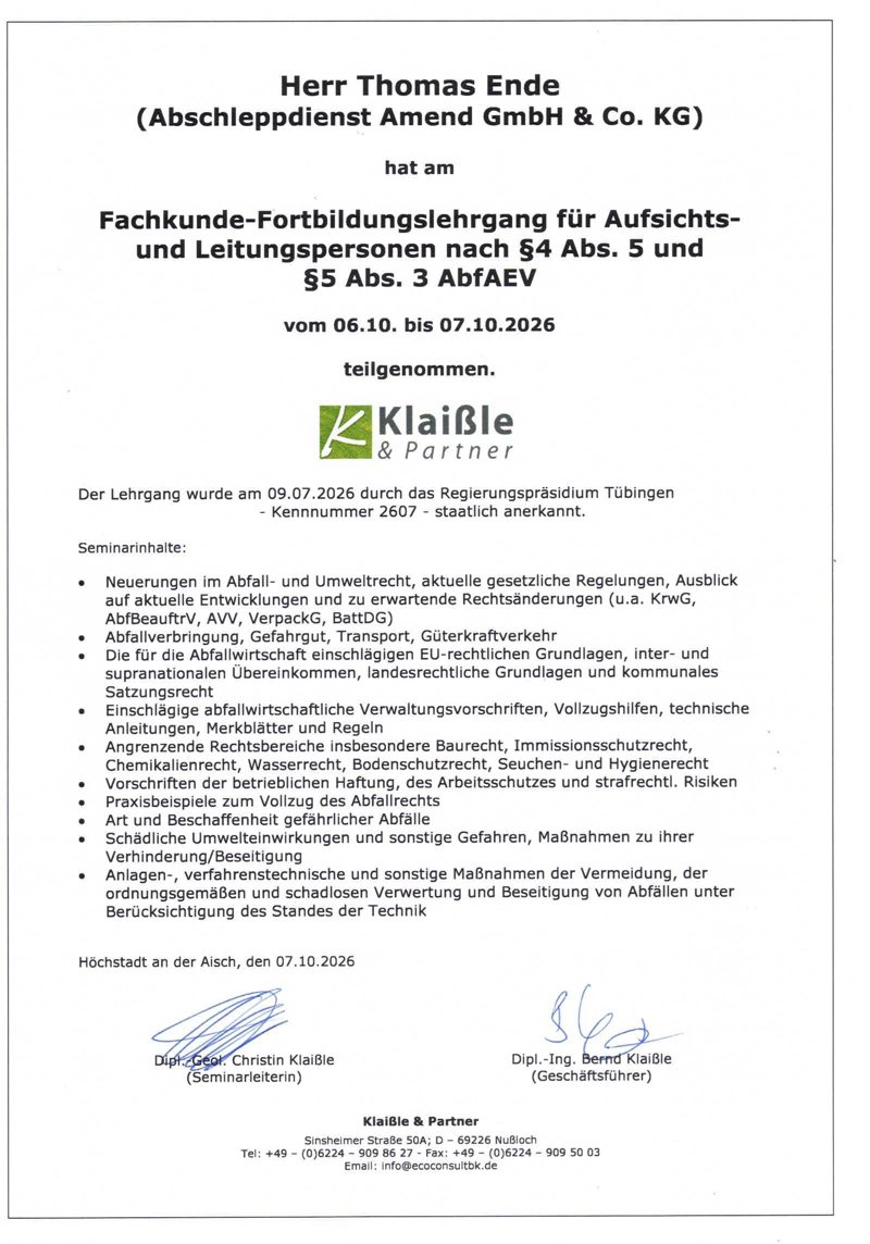 Efb Fortbildung §4 & §5 2026 T.Ende